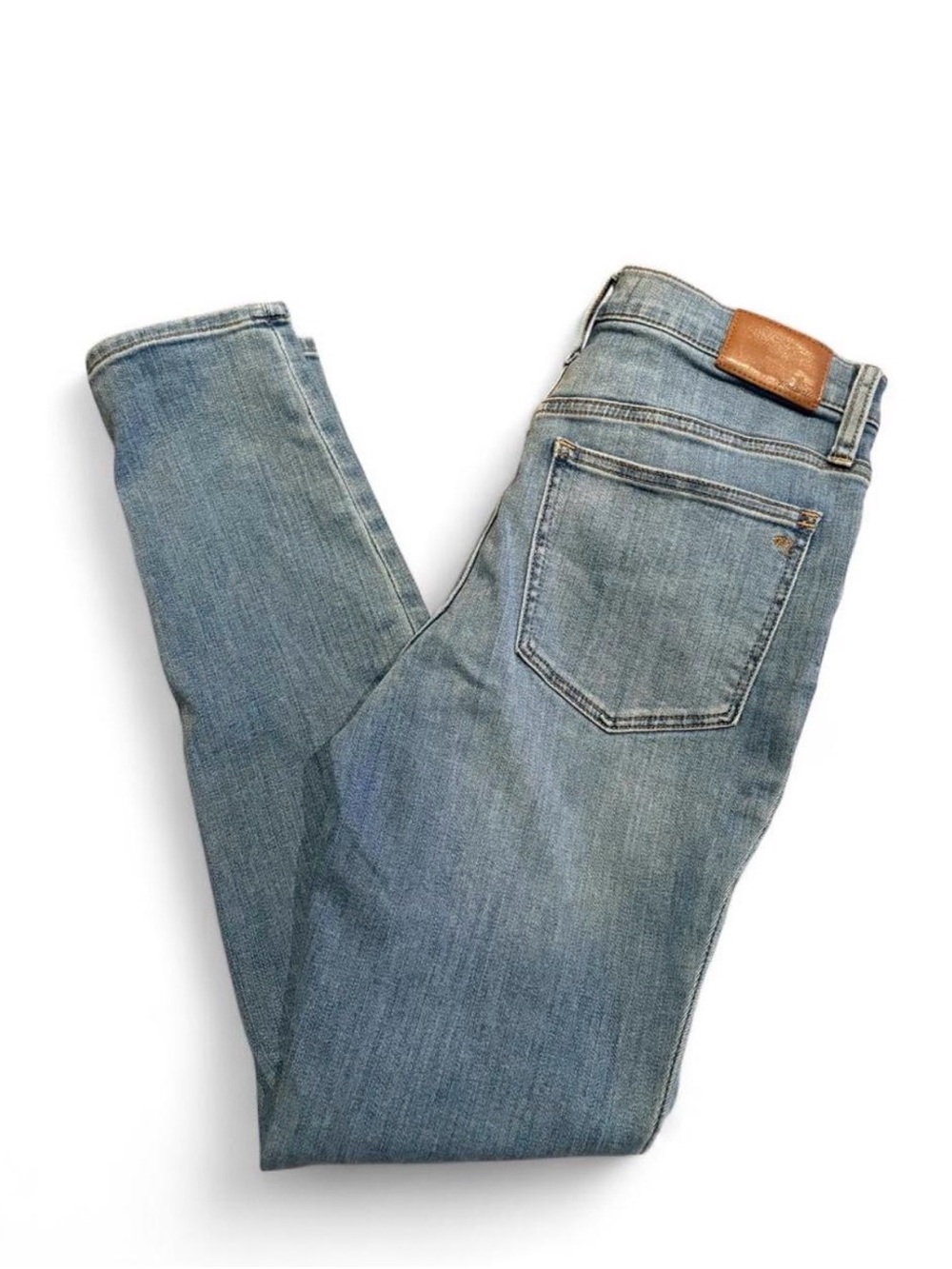 Madewell 9” Mid Rise Women’s 28 Skinny Jeans Light Wash Stretch Denim